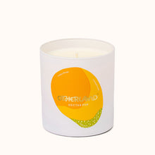 Nectar Pop candle with a yellow label on a white background