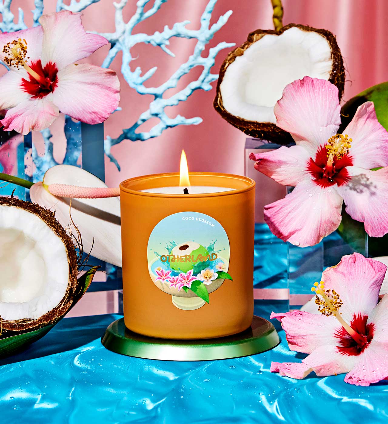【SALE】ENVIORN コフレ Coconut Candle - Coco Blossom | Otherland