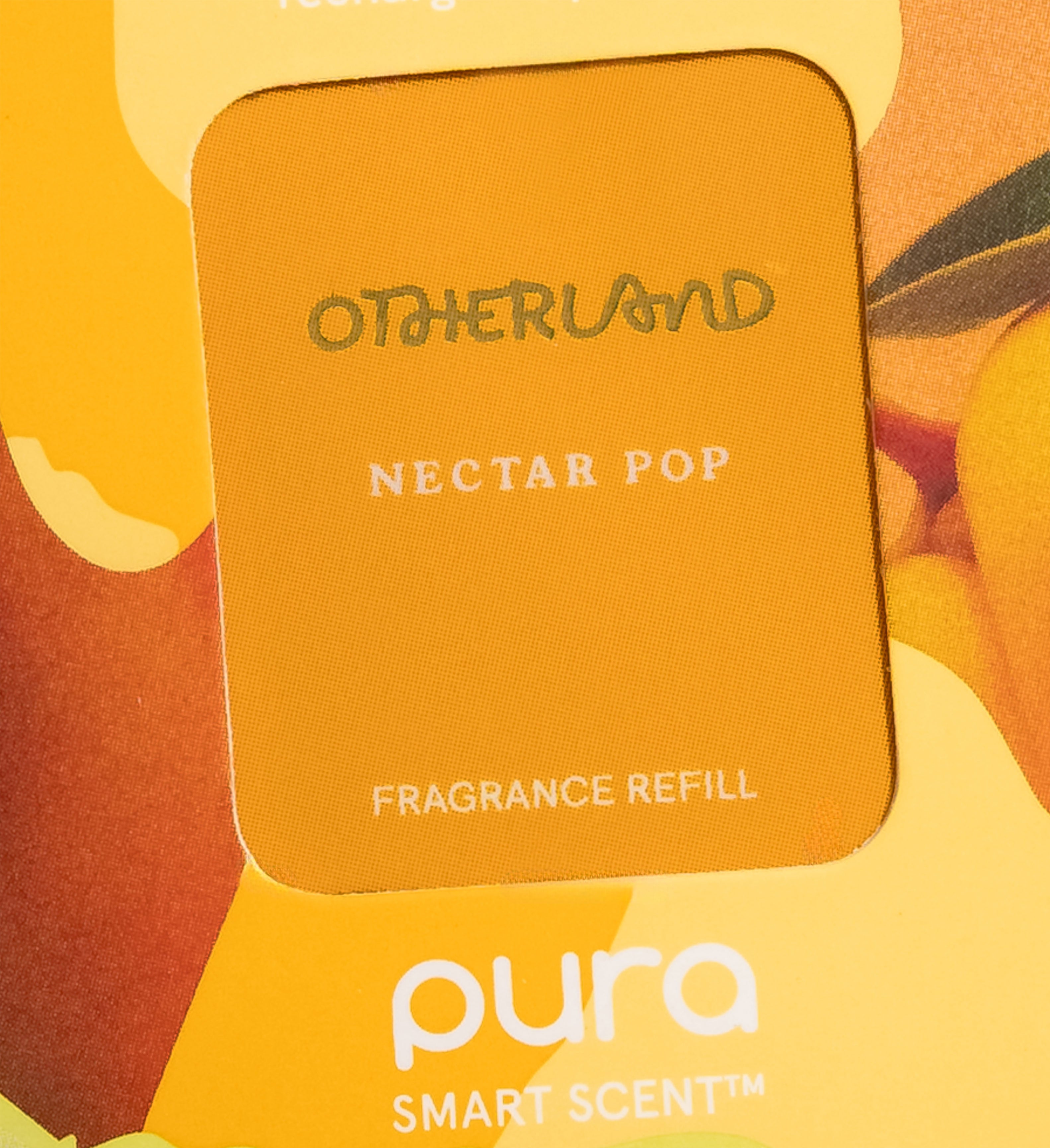 Orange fragrance refill with 'Otherland Nectar Pop' text on a yellow background - View 5